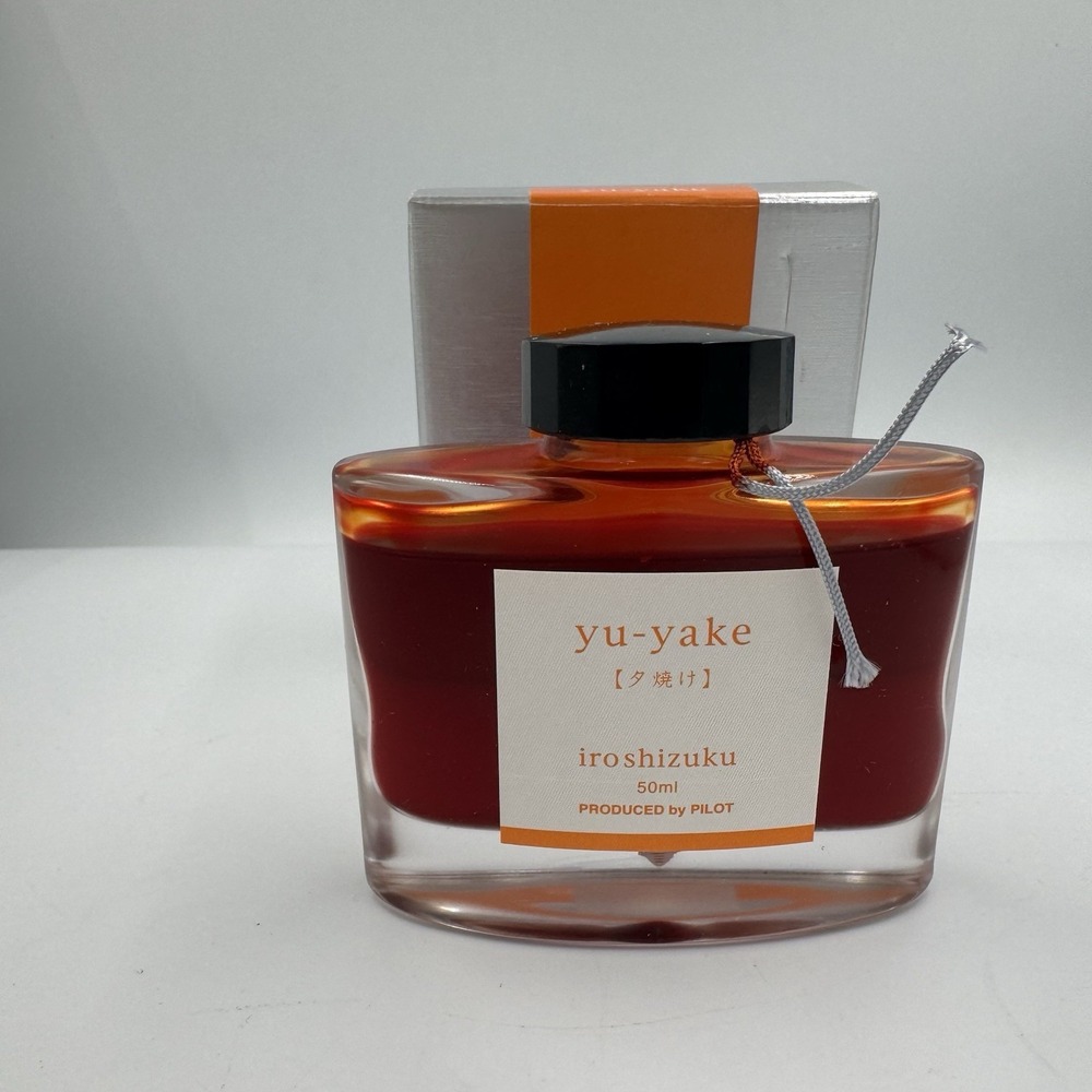 Pilot Iroshizuku Yu-Yake Fountain Pen Ink 50ml Bottle  INK-50-YU 50ml